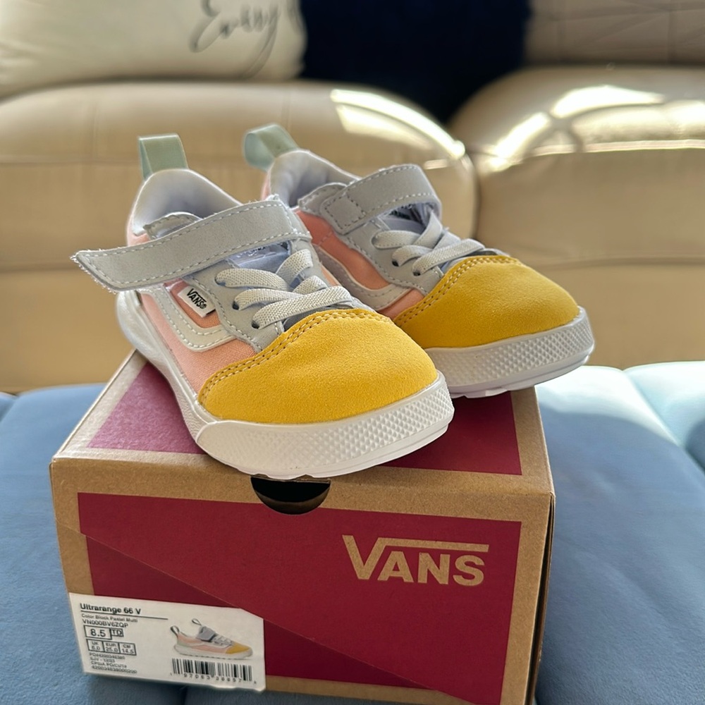 Kids Vans New Size Toddler 8.5